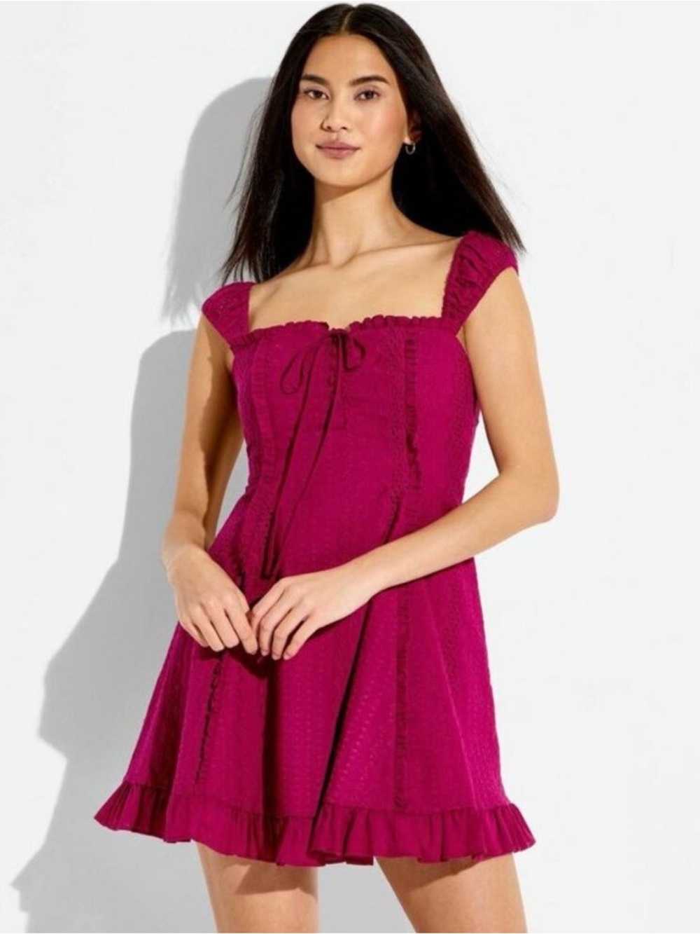 NWT Wild Fable Plum Dress - XXL - Plus Size - Mid Size - Summer to Fall